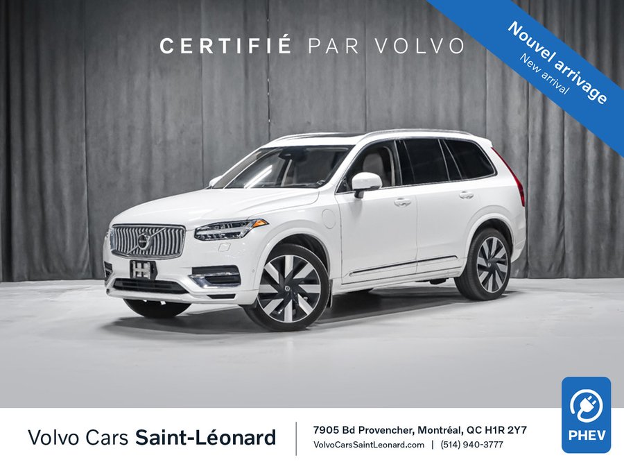 Volvo XC90 Plug-In Hybrid T8 ULTRA BRIGHT 2025 Blanc