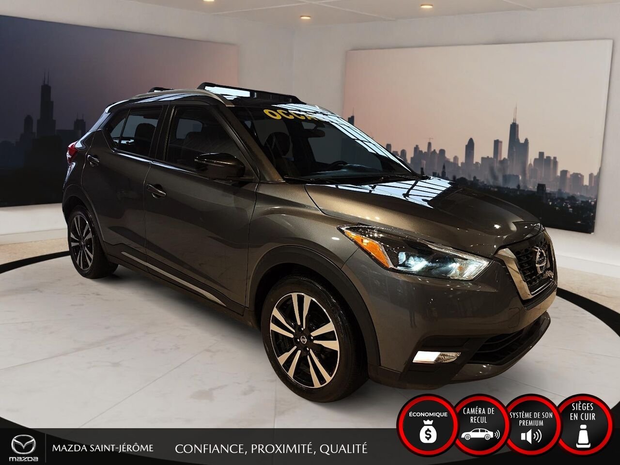 Nissan Kicks 2020 Bleu Ste-Agathe des Monts - photo #3