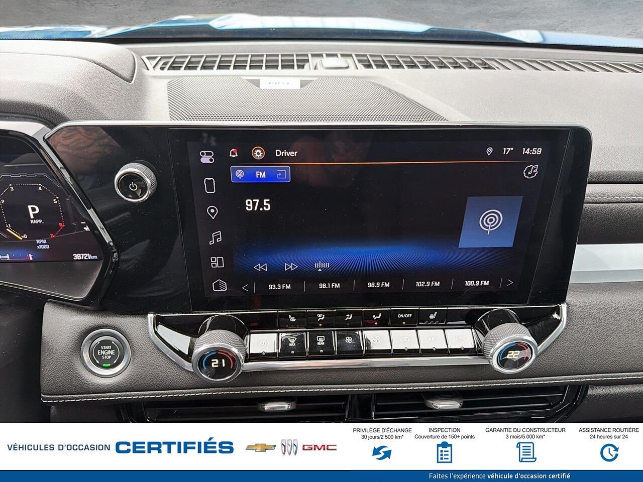 CHEVROLET COLORADO L 4 RM, Cabine multiplaces LT 2024 Bleu Montmagny - photo #14