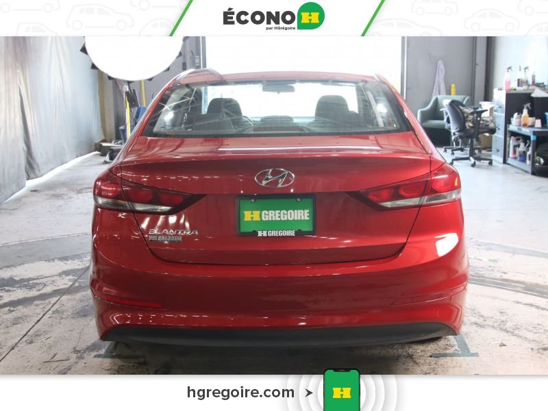 Hyundai Elantra 822161A | LE AUTO GR ÉLEC A/C MAGS 2017 Rouge Laval - photo #5