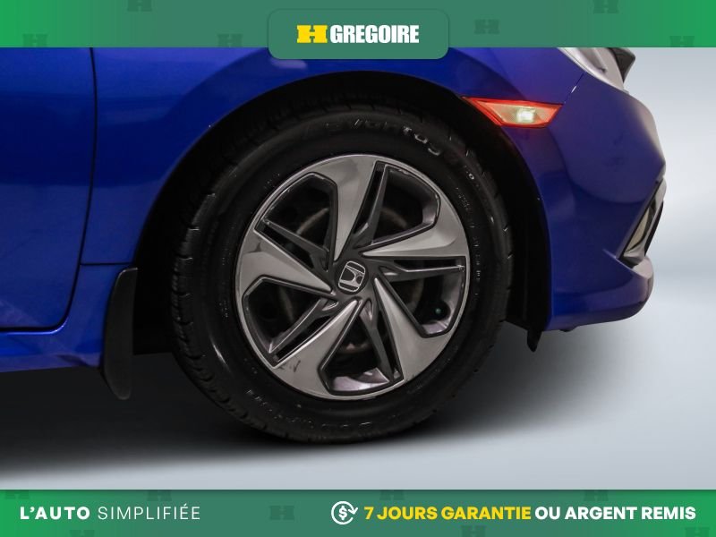 Honda Civic 821871 | LX AUTO AC GR ELECT CAMERA DE RECUL BLEUTOOTH 2019 Bleu Laval - photo #27