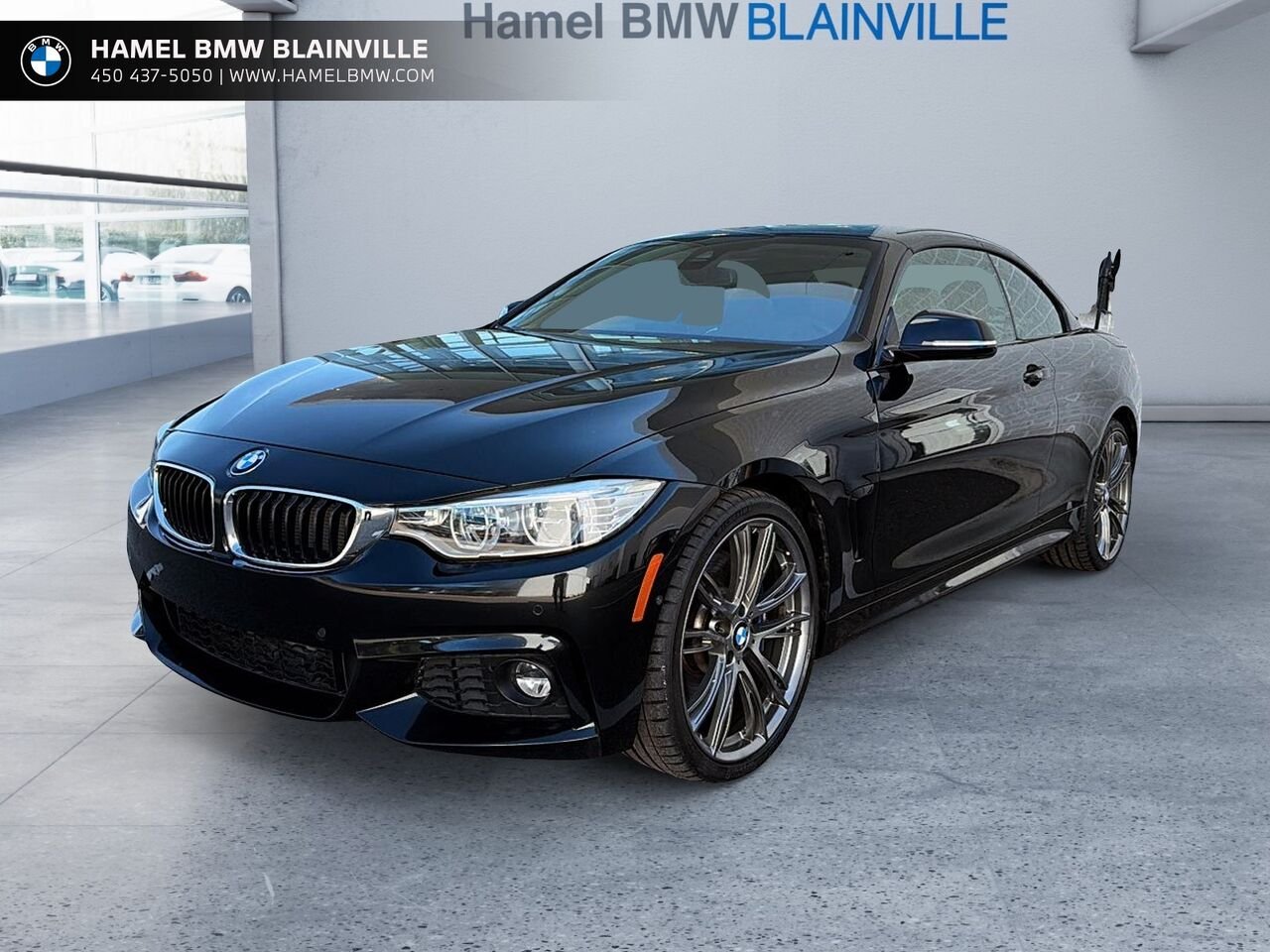 2016 BMW Série 4 435i xDrive cabriolet 2 portes TI Black Blainville - photo #3