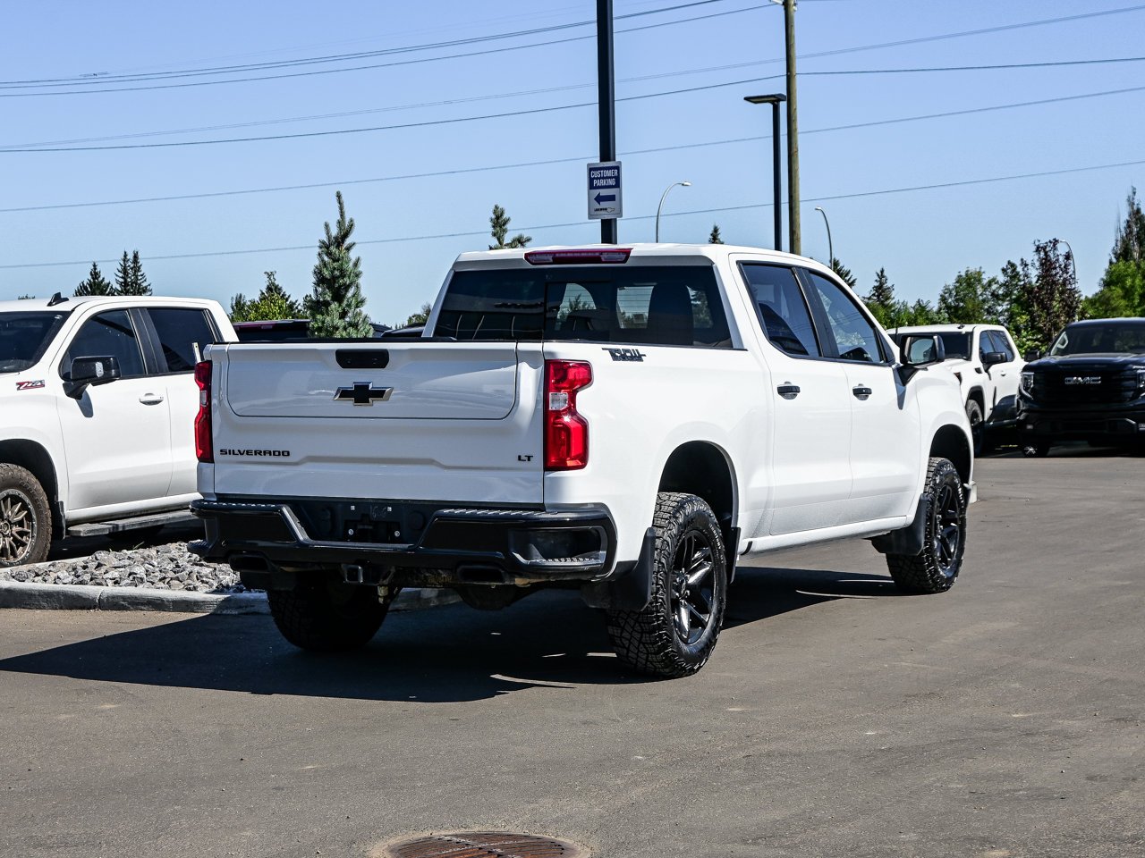 2025 Chevrolet Silverado 1500 4WD Crew Cab 147 LT Trail Boss White Sherwood Park - photo #12