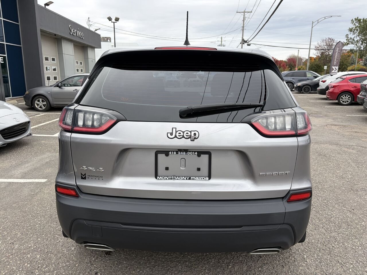 2019 Jeep Cherokee Sport 4x4 Silver Montmagny - photo #5