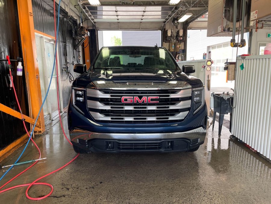 GMC Sierra 1500 SLE CREW 4X4 *NAV* SIÈGES CHAUFF BEDLINER CARPLAY 2023 Bleu