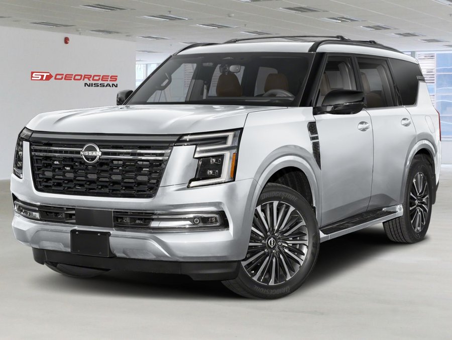 2026 NISSAN Armada 2026 Everest White Pearl Tricoat