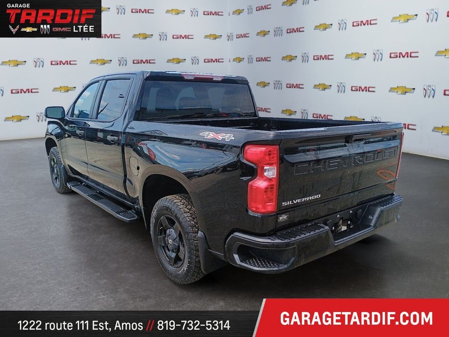 2024 CHEVROLET 1500 4RM, CAISSE COURTE, CAB. MULTIPLAC WT cabine multiplace 4RM 147 po Black