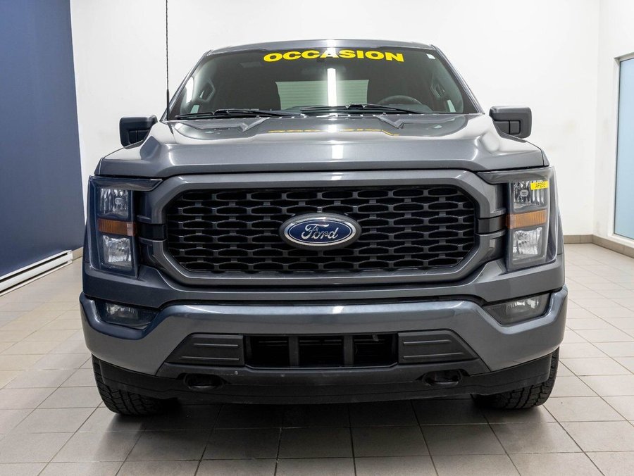 Ford F-150 XL STX CREW 4X4 *NAV* GR REMORQ CARPLAY 2023 Gris