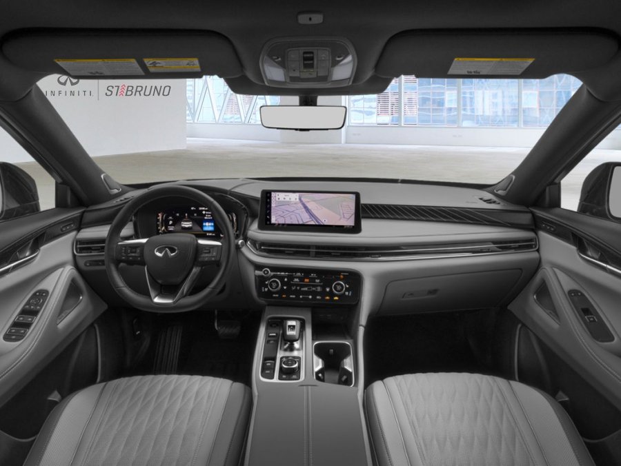 2027 INFINITI QX60 2027 Harbor Gray/Black Obsidian