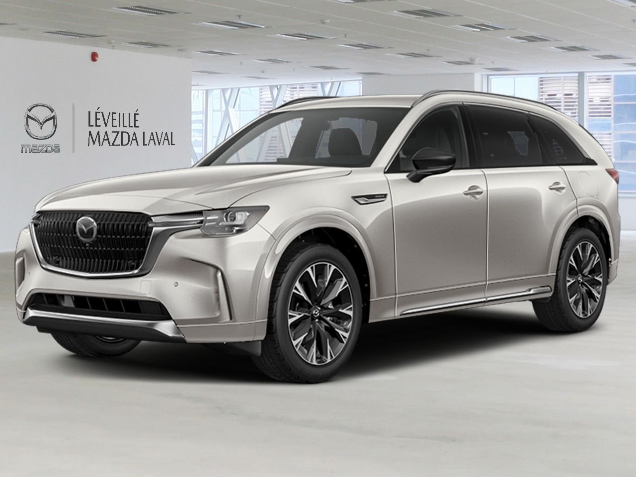 Mazda CX-90 hybride rechargeable Signature TI 2026 Noir Laval - photo #0