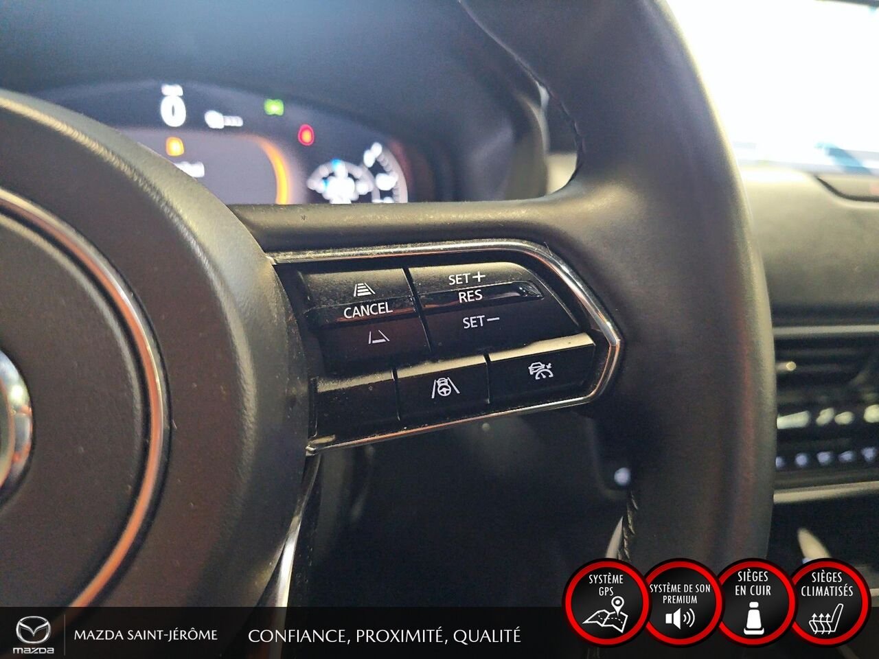 Mazda CX-90 hybride rechargeable GT hybride rechargeable | CUIR NAPPA | TOIT 2 RANGÉES | BOSE 12 HP | AWD | 3e RANGÉE 2025 Noir Saint-Jérôme - photo #14