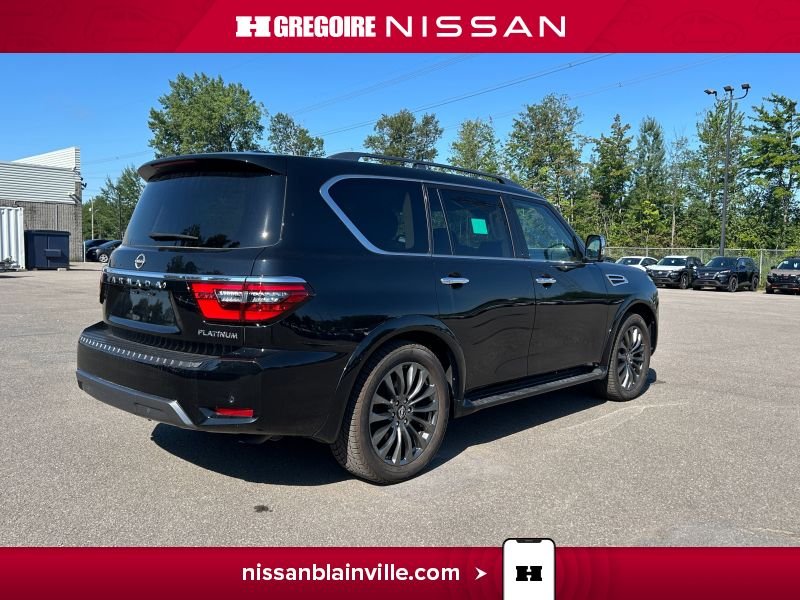 2024 Nissan Armada Black Saint-Eustache - photo #14