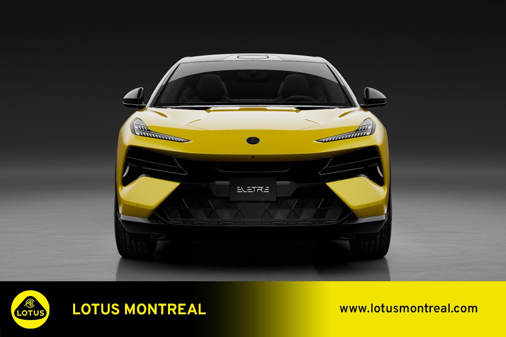 Lotus Eletre *MAINTENANT DISPONIBLE* Sport 2026 Jaune Kirkland - photo #1