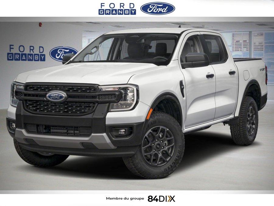 2026 Ford Ranger XLT cabine SuperCrew 4RM caisse de 5 pi Oxford White
