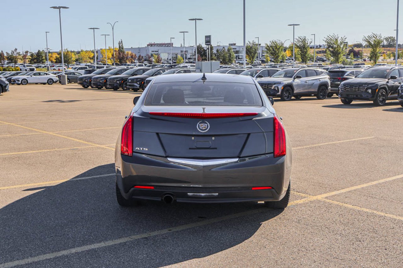 2014 Cadillac ATS 4dr Sdn 2.5L RWD Phantom Gray Metallic Sherwood Park - photo #6