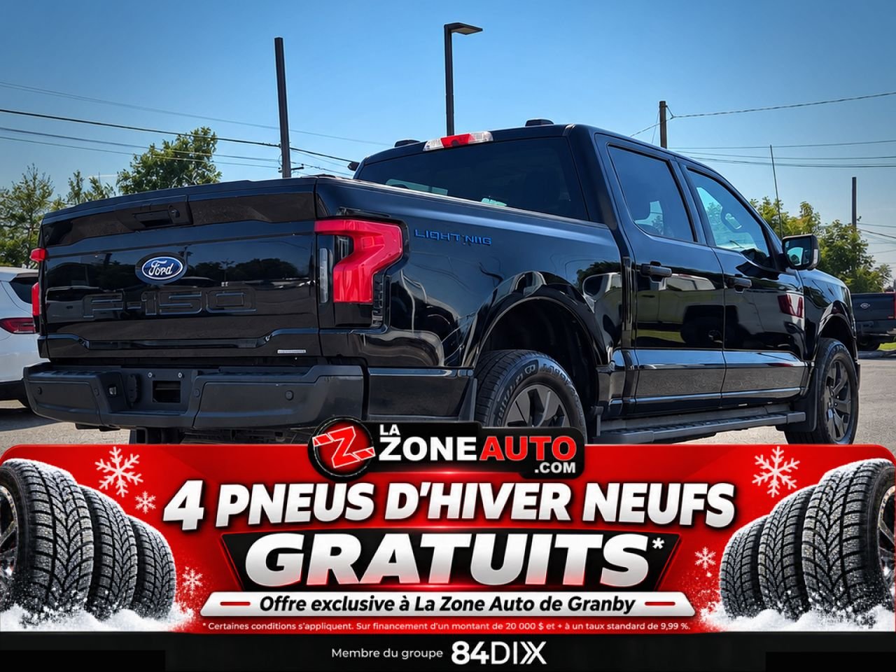 2024 Ford F-150 Lightning XLT Black Granby - photo #6