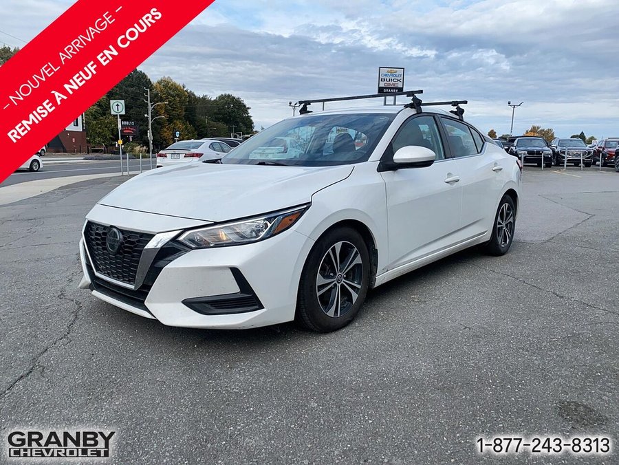 2020 Nissan Sentra SV CVT White