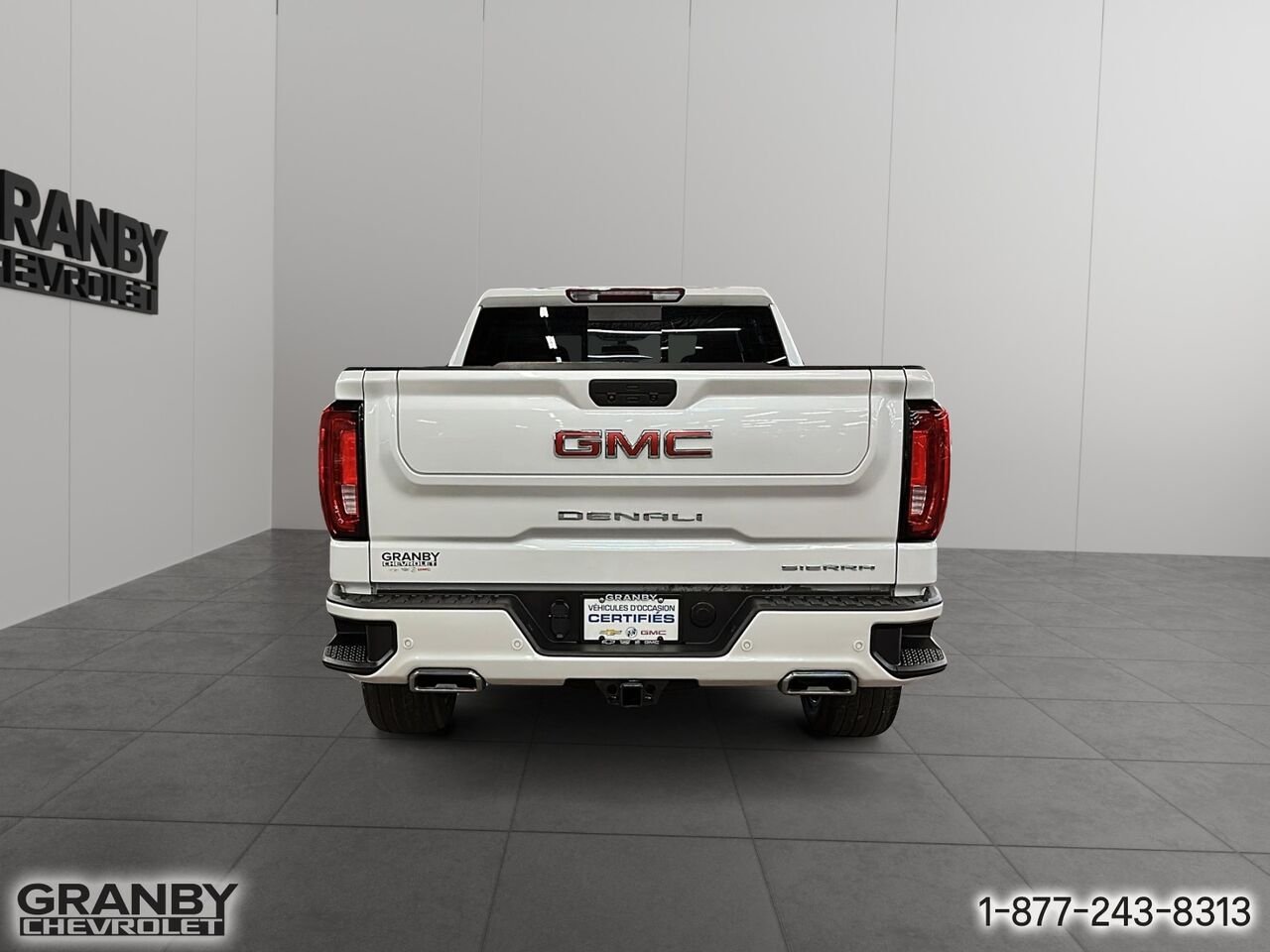 GMC Sierra 1500 Denali cabine multiplace 4RM 157 po | G3549 2021 Blanc Granby - photo #5