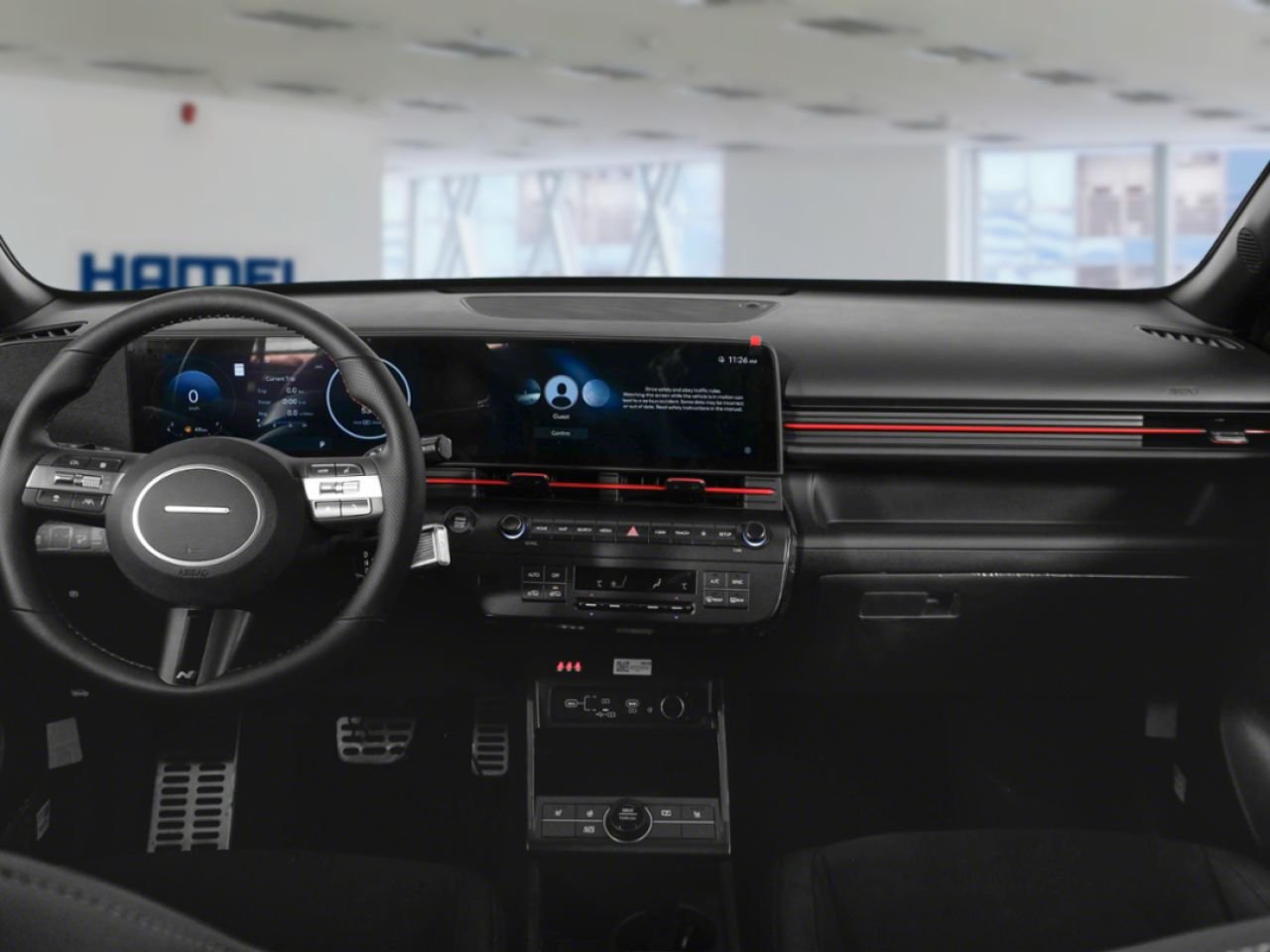 Hyundai Kona 2027 Rouge ultime avec toit Noir abyssal Saint-Eustache - photo #2