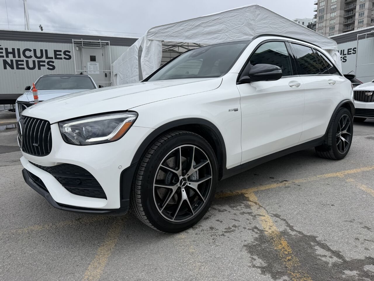 2020 Mercedes-Benz GLC GLC 43 AMG 4MATIC White Laval - photo #0