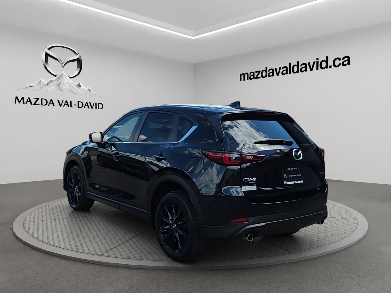 2023 Mazda CX-5 Édition Kuro TI, sièges en cuir, Toit ouvrant, Volant chauffant Black Val-David - photo #19