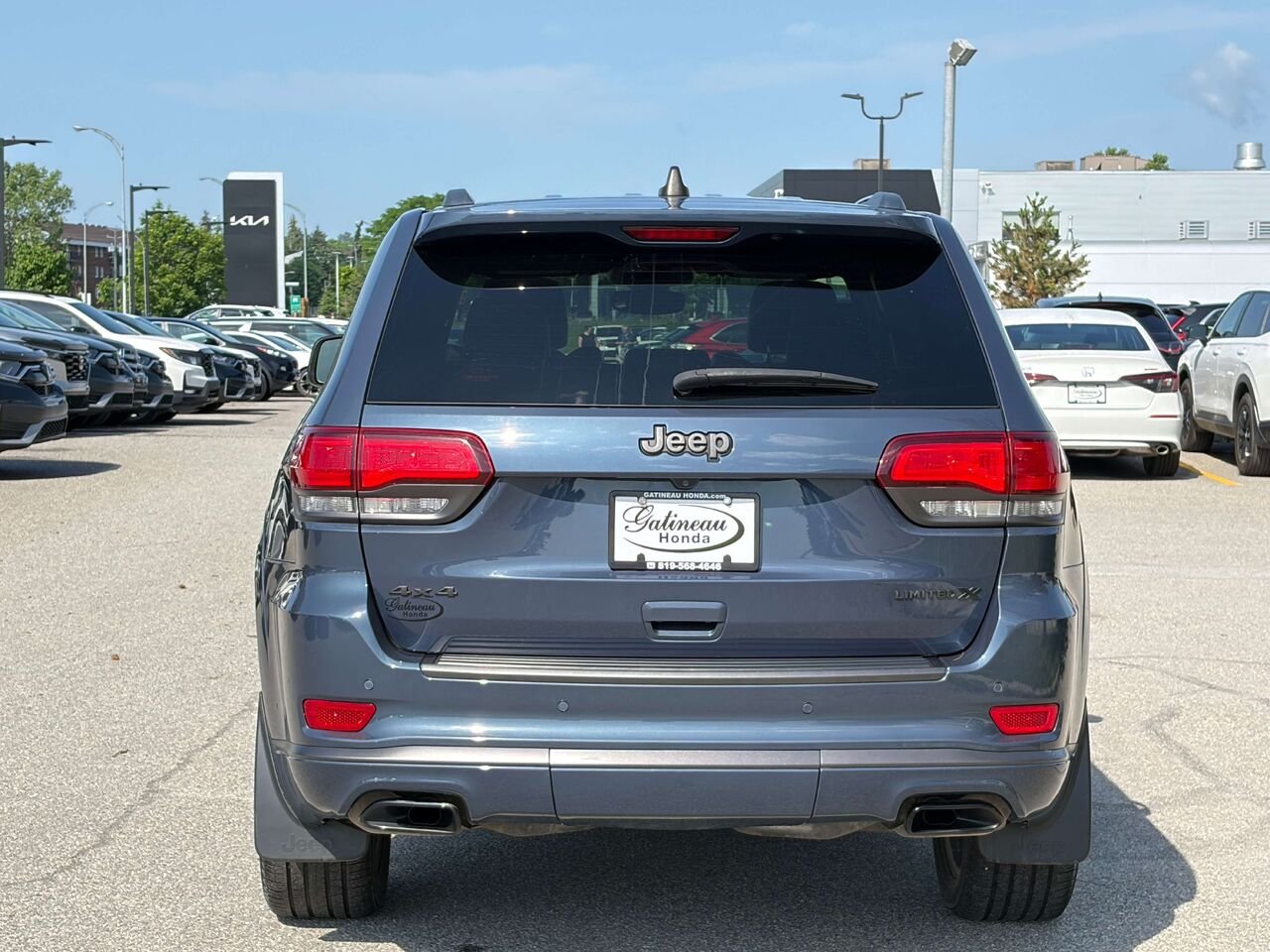 2020 Jeep Grand Cherokee Limited X Blue Gatineau - photo #4