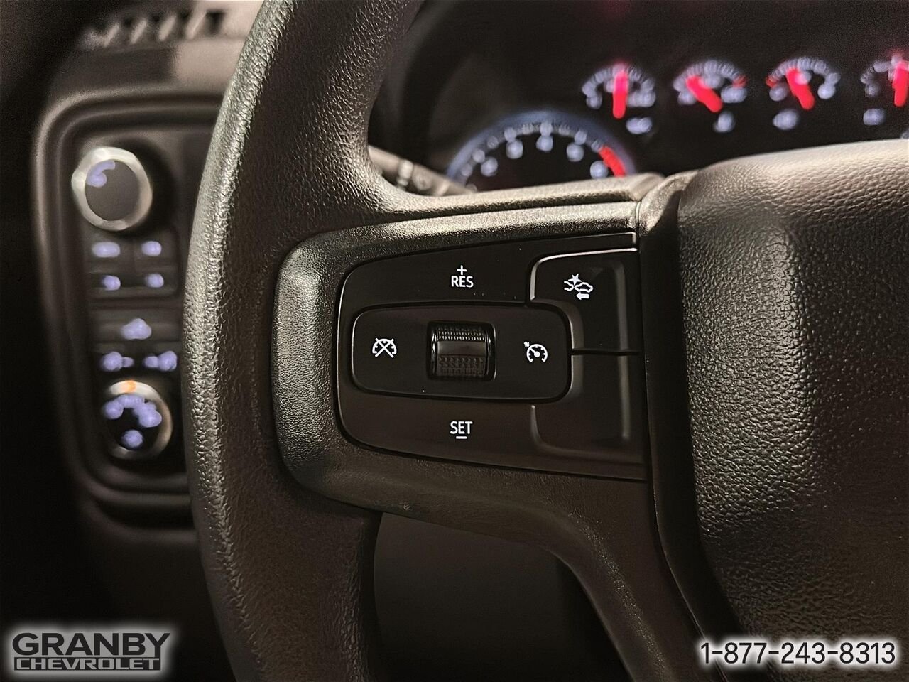 Chevrolet Silverado 1500 Custom Trail Boss Boite 6,6 V8 | G3711 2024 Blanc Granby - photo #21
