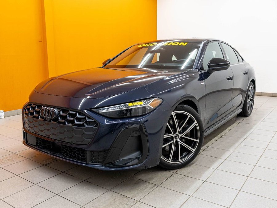 Audi A5 PROGRESSIV QUATTRO *TOIT* NAV CUIR REG ADAPT HUD 2025 Bleu