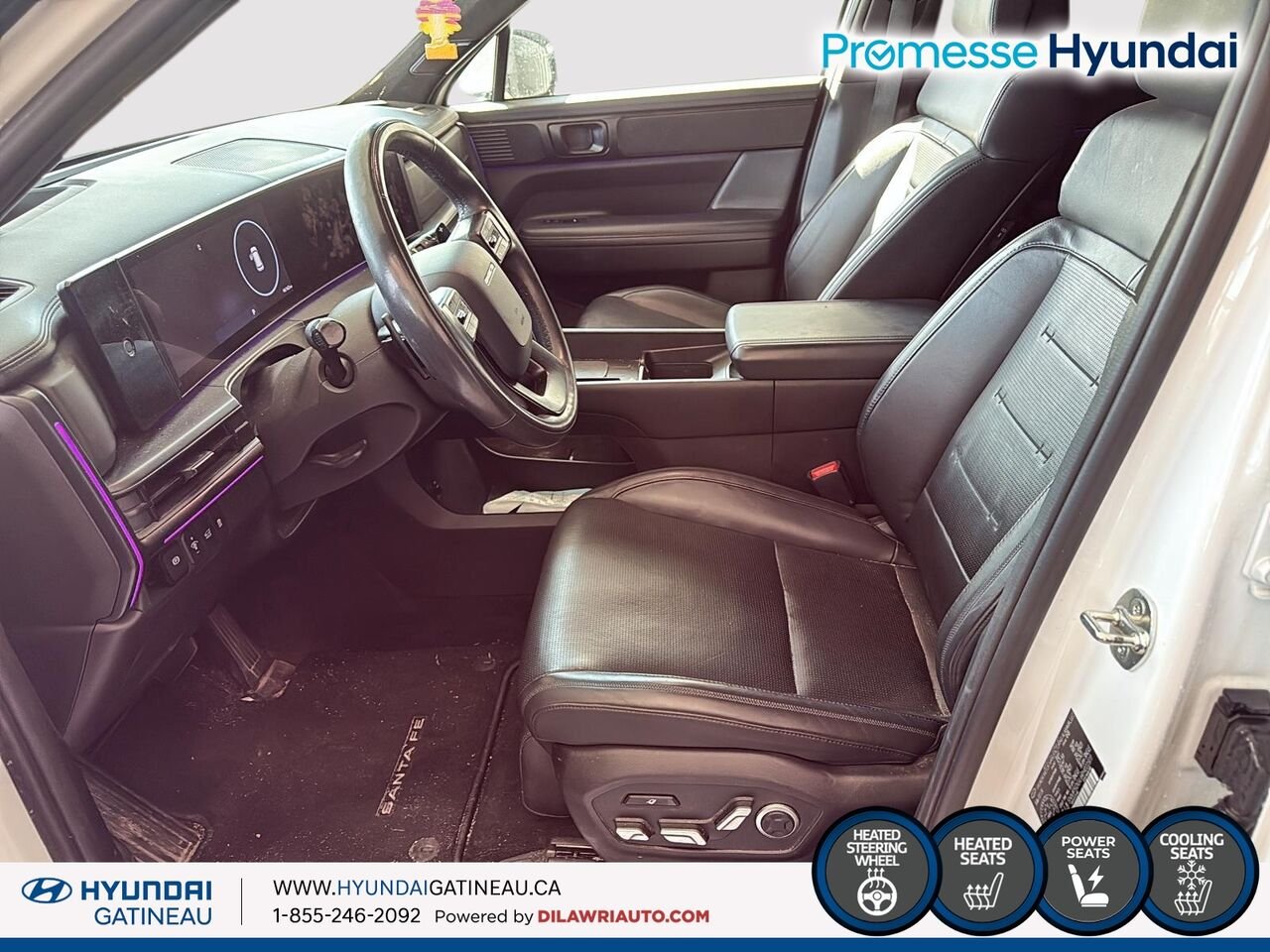 2024 Hyundai Santa Fe White Gatineau - photo #6