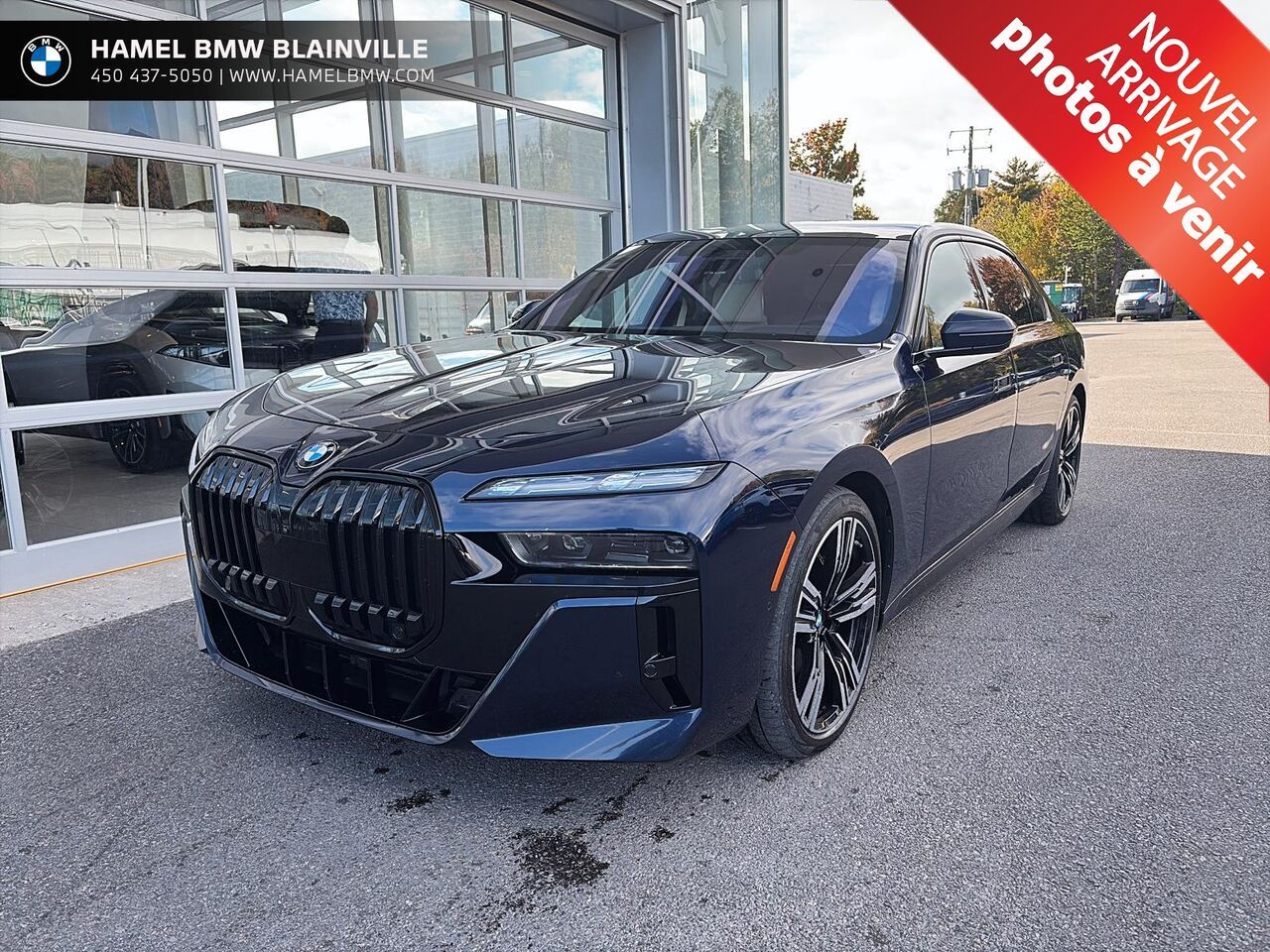 Blue 2024 BMW 7 Series Sedan All-Wheel Drive Automatic