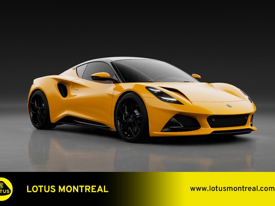 2027 Lotus Emira Turbo SE Yellow