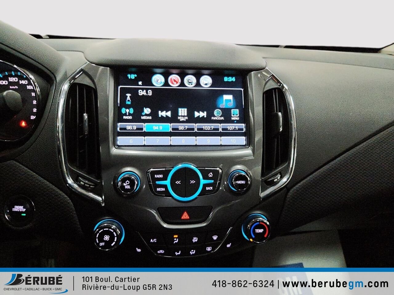 2017 Chevrolet CRUZE Hatchback LT Grey Rivière-du-Loup - photo #15