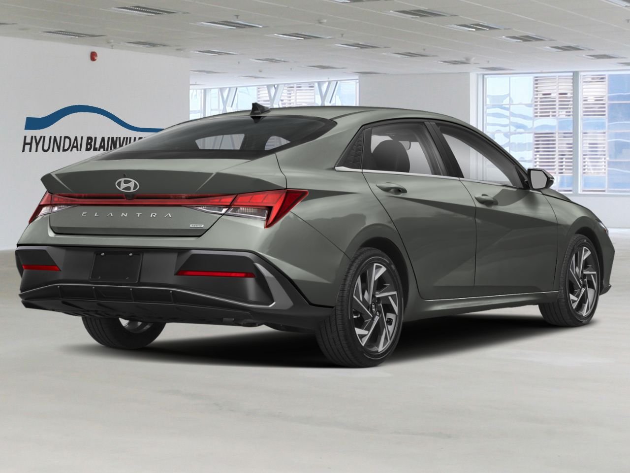 2026 Hyundai Elantra Hybrid Amazon Grey Blainville - photo #2