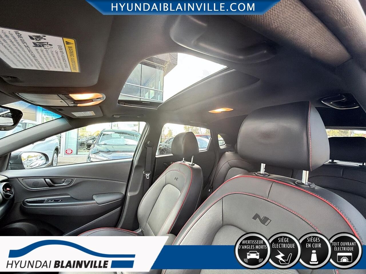 2023 Hyundai Kona Black Blainville - photo #18