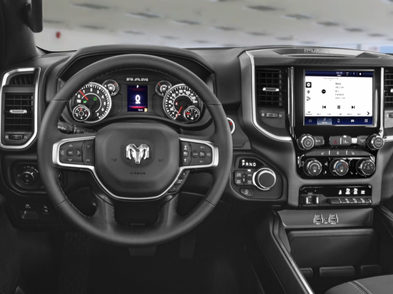 RAM 1500 261560 | Big Horn cabine d'équipe 4x4 caisse de 5 pi 7 po 2026 Couche nacrée cristal noir étincelant Gatineau - photo #5