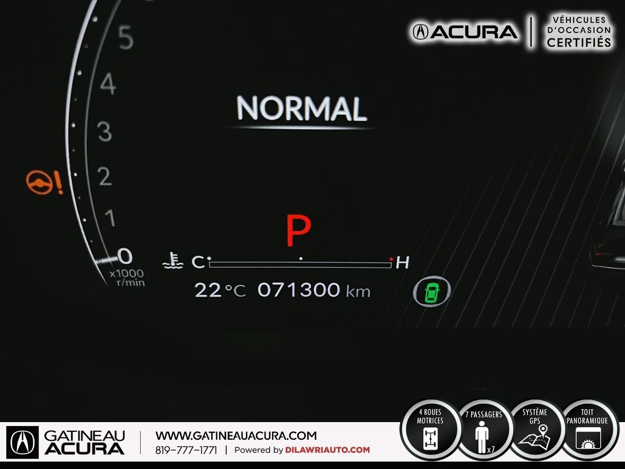 2024 Acura MDX Tech SH-AWD Black Gatineau - photo #1