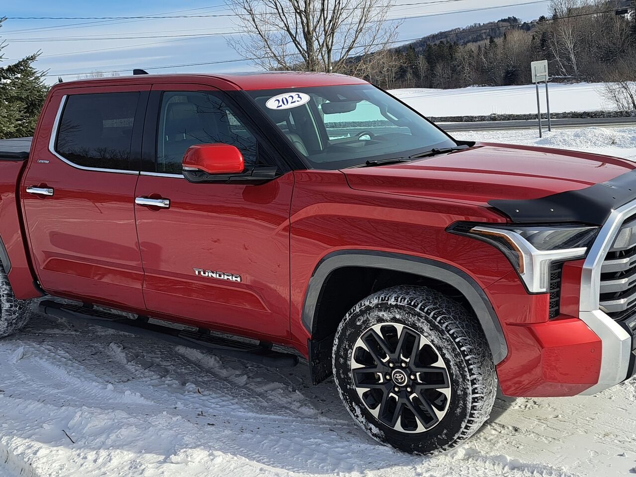 Toyota Tundra Limited CrewMax 4x4 2023 Rouge supersonique Lac-Etchemin - photo #6