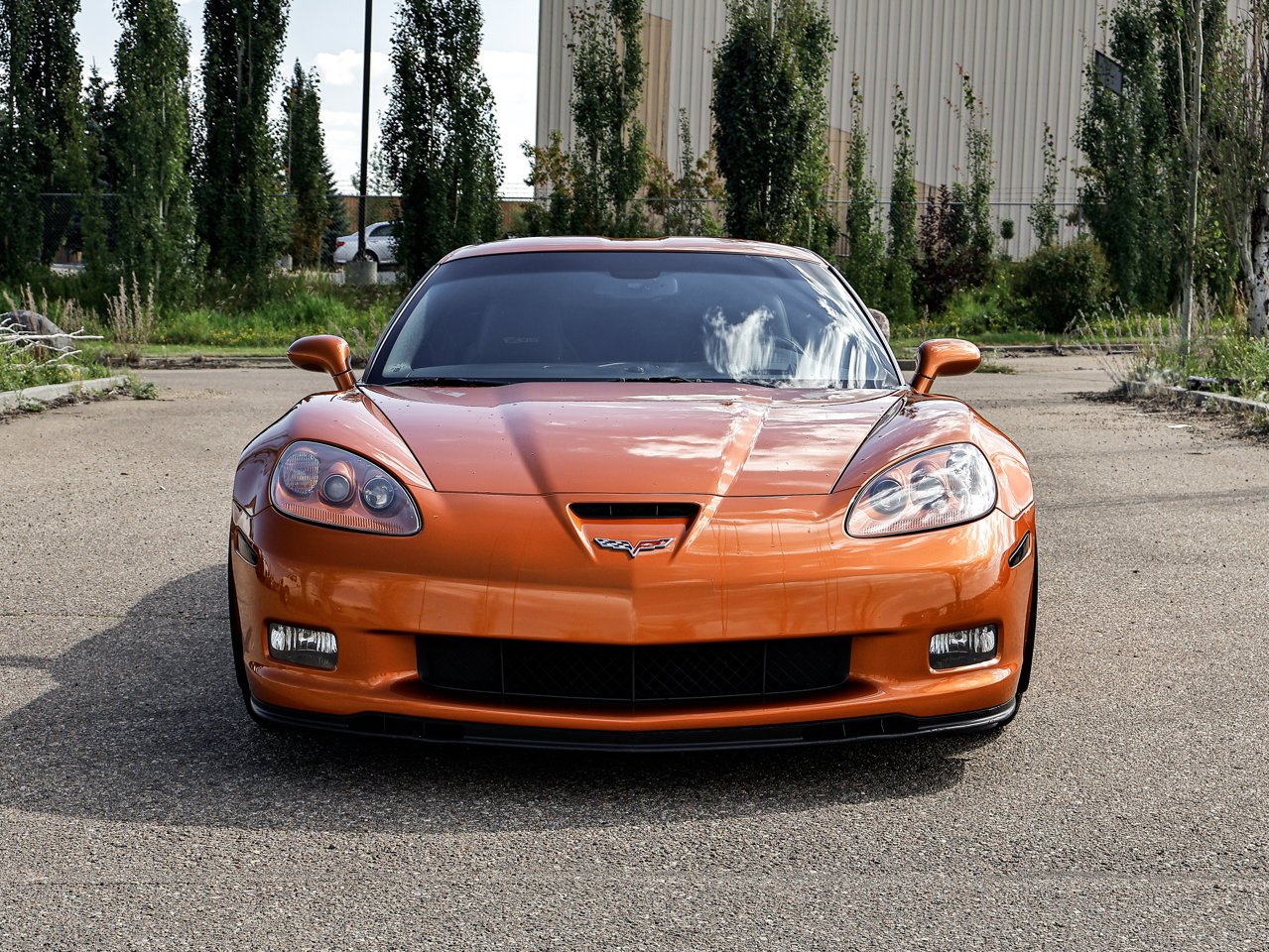 2007 Chevrolet Corvette 2dr Cpe Z06 Orange Sherwood Park - photo #2