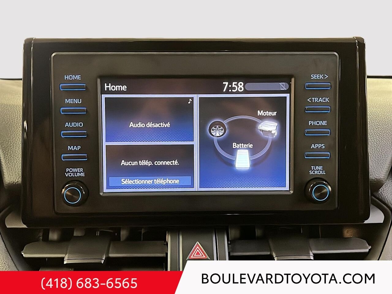 Toyota RAV4 Hybride 100742A-86 | LE, AWD 2022 Blanc Québec - photo #12