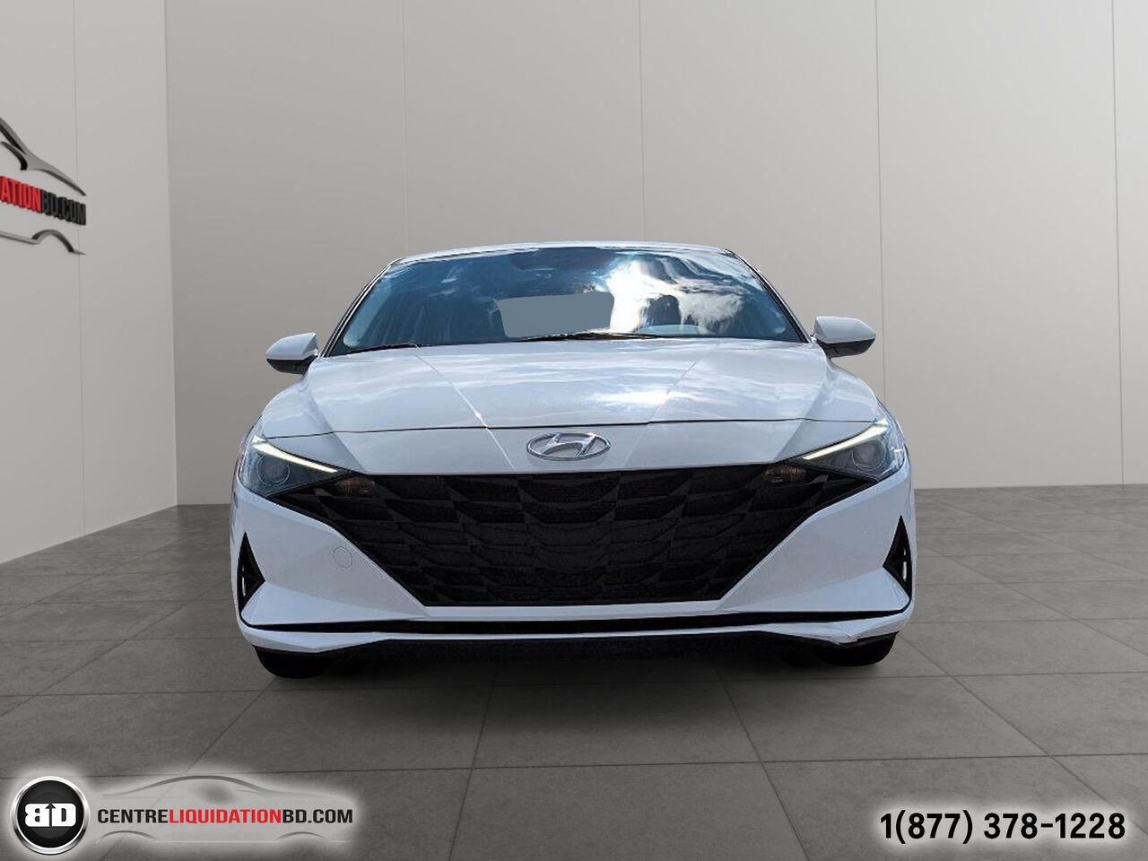 Hyundai Elantra PREFFERED | BD0278 2023 Blanc Granby - photo #1