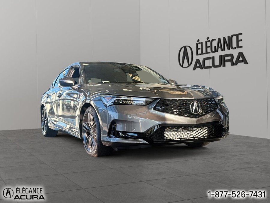 2025 ACURA Integra ÉLITE A-SPEC Liquid Carbon Metallic