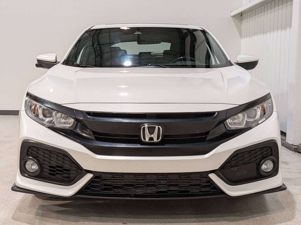 2019 Honda Civic Hatchback Sport Manual White Val-David - photo #3