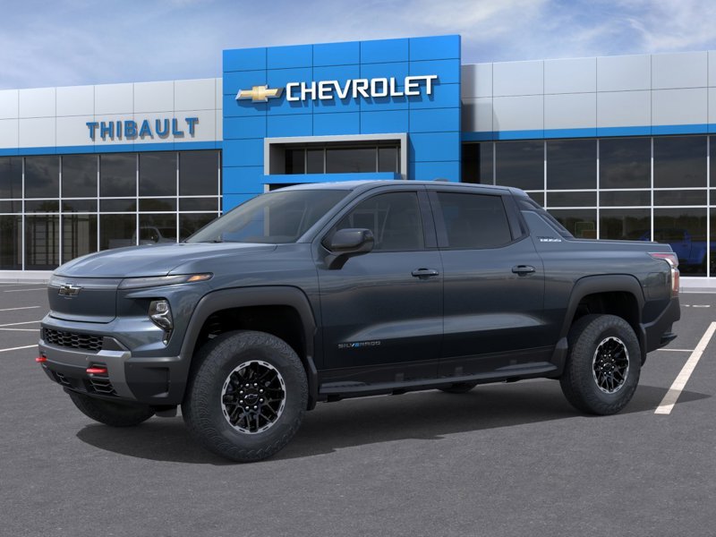 CHEVROLET Silverado EV Trail Boss cabine multiplace 4RMe à autonomie prolongée 2026 BLEU FUMEE METALLISE
