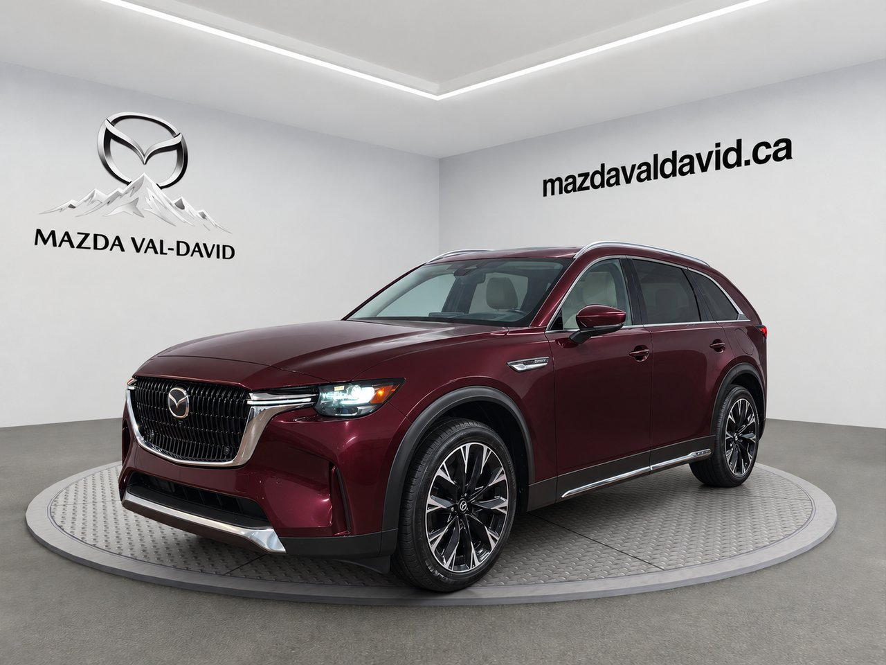 2024 Mazda CX-90 hybride rechargeable GT Red Val-David - photo #0