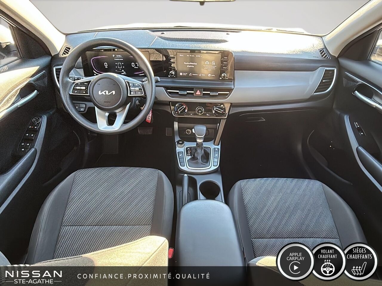 2024 Kia Seltos LX TI | 1 PROPRIÉTAIRE | CARPLAY | ANGLES MORTS | CAMÉRA DE RECUL White Saint-Jérôme - photo #11