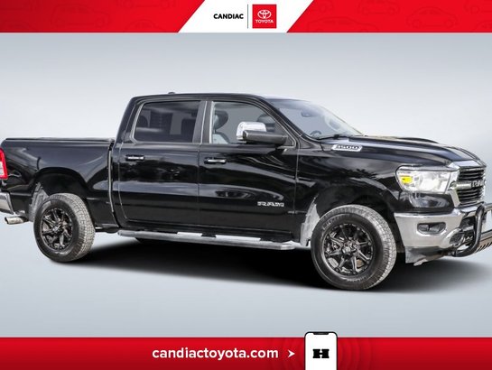 2020 Ram 1500 Big Horn 4x4 Crew Cab 5'7" Box GROUPE REMORQUAGE M Black