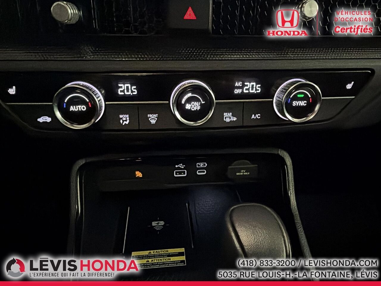 2025 Honda CR-V hybride EX-L Traction Intégrale White Lévis - photo #20