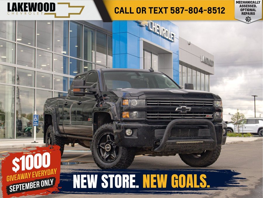 2016 Chevrolet Silverado 2500HD 2016 Black
