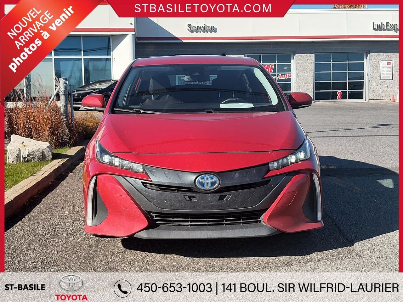 TOYOTA Prius Prime 2022 Rouge Saint-Basile-le-Grand - photo #4