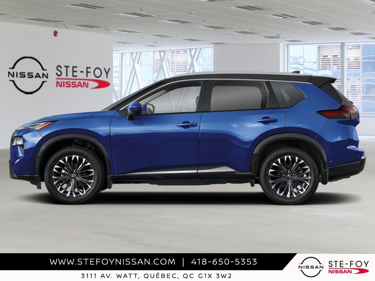 NISSAN Rogue 2026 Bleu océanique profond deux tons Saint-Eustache - photo #2
